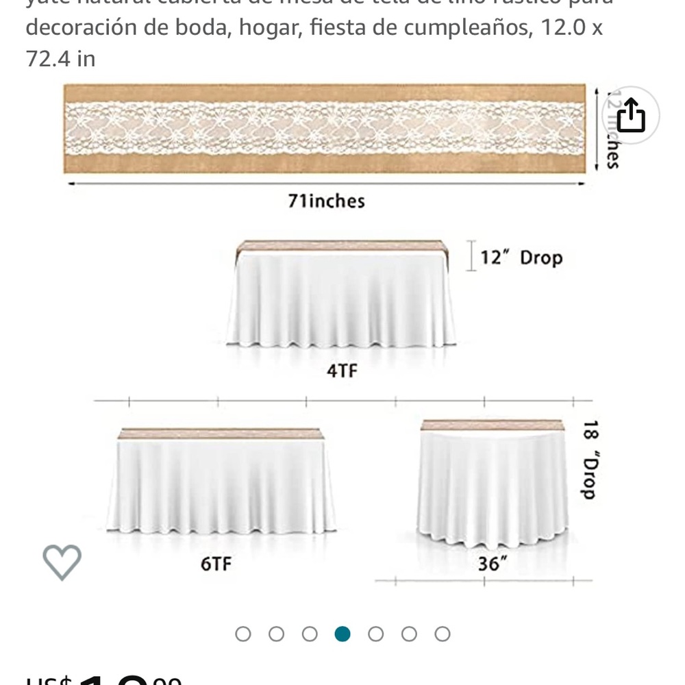 New table runners